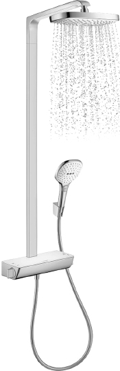 Душевая стойка Hansgrohe Raindance Select E 300 2jet 27128400 Showerpipe