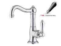 Смеситель для раковины Nicolazzi Ceramica Nera  3452 CR 76BC hog