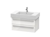 Тумба под раковину Duravit X-Large  цвет-белый глянцевый лак XL635208585 hog2