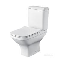 Унитаз-компакт Santek Лайн с горизонтальным выпуском, rimless 1WH501573