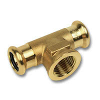 Тройник 28x3/4"x28 ВПр-ВР-ВПр бронза, 8130g 81302834