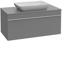 Тумба под раковину Villeroy&Boch Venticello  цвет-дуб графитовый A94501FQ hog2