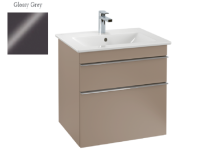 Тумба под раковину Villeroy&Boch Venticello  цвет-серый глянцевый A92401FP hog2