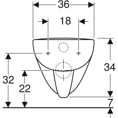 Унитаз подвесной Geberit Renova Plan, 540 мм 202150000 Унитаз подвесной Geberit Renova Plan, 540 мм 202150000