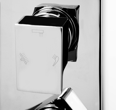 Смеситель Wasserkraft Aller 10671 С ВНУТРЕННЕЙ ЧАСТЬЮ, для ванны и душа