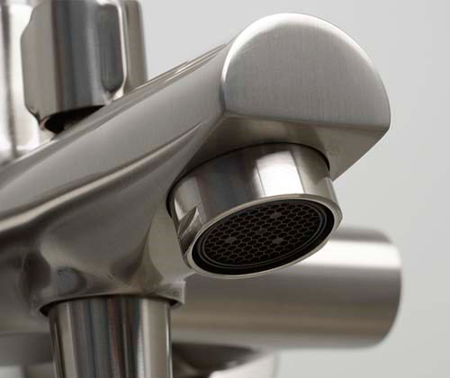 Смеситель Wasserkraft Wern 4201 для ванны с душем, матовый хром