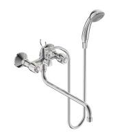 Настенный смеситель для ванны/душа Vidima ISKAR с поворотным изливом 320 мм BA167AA