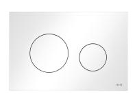 Пластиковая панель смыва унитаза TECEloop для системы двойного смыва 9240640 Пластиковая панель смыва унитаза TECEloop для системы двойного смыва 9240640