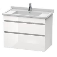 Тумба под раковину Duravit Durastyle  цвет-белый глянцевый DS648802222 hog2