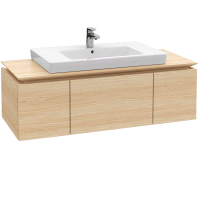 Тумба под раковину Villeroy&Boch Legato  цвет-серый гянцевый B696L0FP hog2