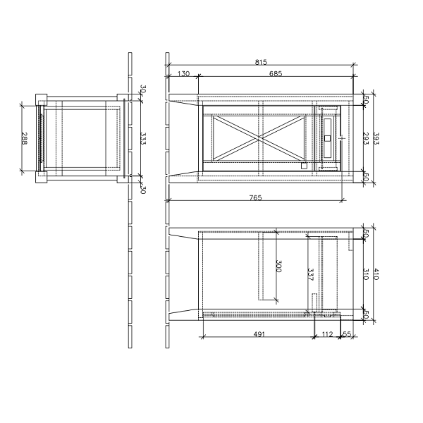 Тумба под раковину Villeroy&Boch Hommage  цвет-белый матовый 89642001 hog2