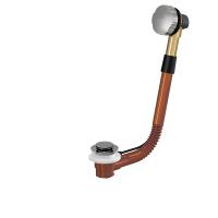 Слив-перелив полуавтомат Радомир (хром, с сифоном) 4-19-2-0-0-000