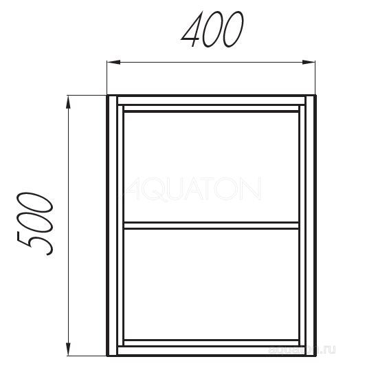 Модуль подвесной Брук 40 открытый дуб ферр 1A201201BCDF0 Aquaton
