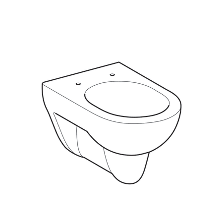 Унитаз подвесной Geberit Renova, 540 мм 203040000