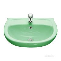 Раковина Santeri Версия с переливом салатовый 131115S0411B0