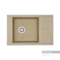 Мойка для кухни Aquaton Делия 78 прямоугольная с крылом песочная 1A715132DE220 Мойка для кухни Aquaton Делия 78 прямоугольная с крылом песочная 1A715132DE220