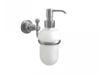 Дозатор для жидкого мыла Nicolazzi Bagno Agora с держателем  1489 IN CR