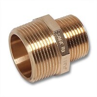 Ниппель редукционный 1"x3/4" латунь 531 531134R Ниппель редукционный 1"x3/4" латунь 531 531134R