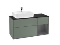 Тумба под раковину Villeroy&Boch Finion  цвет-антрацит матовый F152GMGK hog2