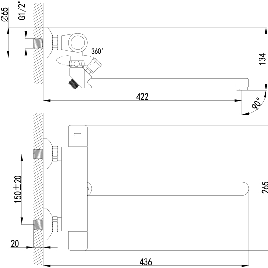 Термостат Lemark Thermo LM7734C универсальный