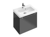 Тумба под раковину Villeroy&Boch Subway 2.0  цвет-серый глянцевый A68410FP hog2