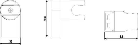 Настенный держатель Ravak Chrome 611.00