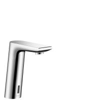 Смеситель для раковины, электронный, без регулировки температуры, с питанием от сети 230 V Hansgrohe Metris S, 31103000