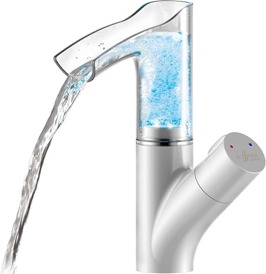 Смеситель Rossinka Z Z35-30W для раковины, с подсветкой