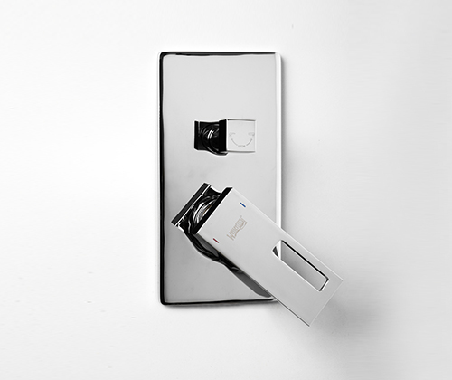 Смеситель Wasserkraft Alme 1541 С ВНУТРЕННЕЙ ЧАСТЬЮ, для ванны и душа