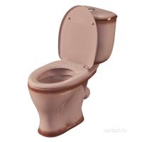 Унитаз-компакт Santeri Воротынский декор беж. 1.P401.7.S07.00B.F Унитаз-компакт Santeri Воротынский декор беж. 1.P401.7.S07.00B.F