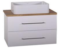 Подстолье ASB-Woodline Санди 80 Белый / дуб 10881