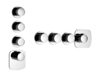 Смеситель для душа Gessi Tondo Wellness  43236/031 hog