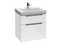 Тумба под раковину Villeroy&Boch Subway 2.0  цвет-белый матовый A90900MS hog2