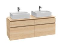 Тумба под раковину Villeroy&Boch Legato  цвет-вяз импрессо B67700PN hog2