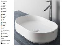 Раковина CIELO Shui Comfort  600 мм, материал-керамика, цвет-Avena SHCOLAO60 AV hog4 Раковина CIELO Shui Comfort  600 мм, материал-керамика, цвет-Avena SHCOLAO60 AV hog4