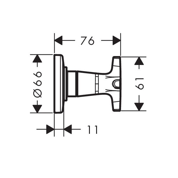 Вентиль Hansgrohe Logis Classic