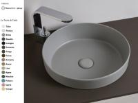 Раковина CIELO Enjoy  400 мм, материал-керамика, цвет-Brina EJLASIT BR hog4