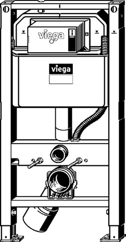 Инсталляция для унитаза Viega  772000