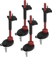 Комплект опор со звукоизолирующими прокладками для сифонов TECEdrainpoint S 3690007 Комплект опор со звукоизолирующими прокладками для сифонов TECEdrainpoint S 3690007