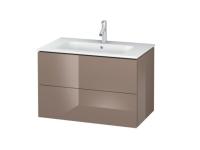 Тумба под раковину Duravit L-Cube  цвет-капучино глянцевый LC624108686 hog2