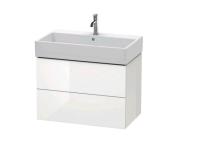 Тумба под раковину Duravit L-Cube  цвет-белый глянцевый LC627702222 hog2