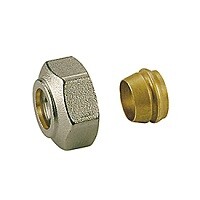 Переходник для медной трубы 1/2"E x15 евроконус R178EY124 HogPer