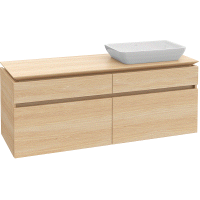 Тумба под раковину Villeroy&Boch Legato  цвет-белый глянцевый B71300DH hog2