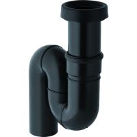 Сифон Geberit для чаши «Генуя», вертикальный выпуск: d=110мм, Черный 167.734.16.1