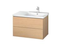 Тумба под раковину Duravit L-Cube  цвет-дуб брашированный LC624901212 hog2