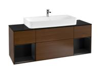 Тумба под раковину Villeroy&Boch Finion  цвет-шпон ореха F212PDGN hog2