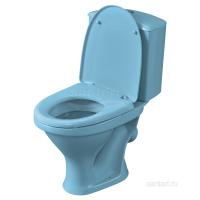 Унитаз-компакт Santeri Вест голубой 1.P201.8.S06.00B.F Унитаз-компакт Santeri Вест голубой 1.P201.8.S06.00B.F