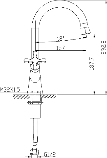 Смеситель Lemark Duetto LM5706C для раковины