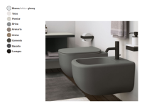 Унитаз CIELO Era безободковый материал-керамика, цвет-Lavagna ERVSK LV