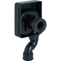 Сифон скрытого монтажа Geberit для писсуара, вертикальный выпуск: d=50мм, Черный 152.627.16.1